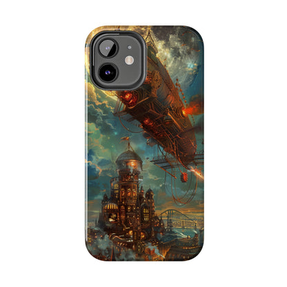 Steampunk Adventures 2 Phone Case for iPhone - Lightweight, Impact Resistant, Wireless Charging Compatible