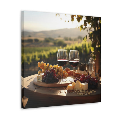 Wine Lover Canvas Gallery Wrap Series 1 b | Wine Cellar Art | Kitchen Decor