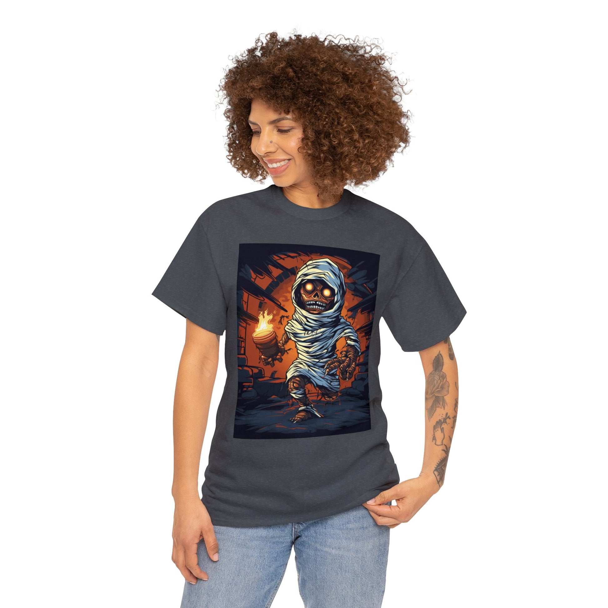 Unisex Halloween Mummy Shirt | Trick or Treat Shirt