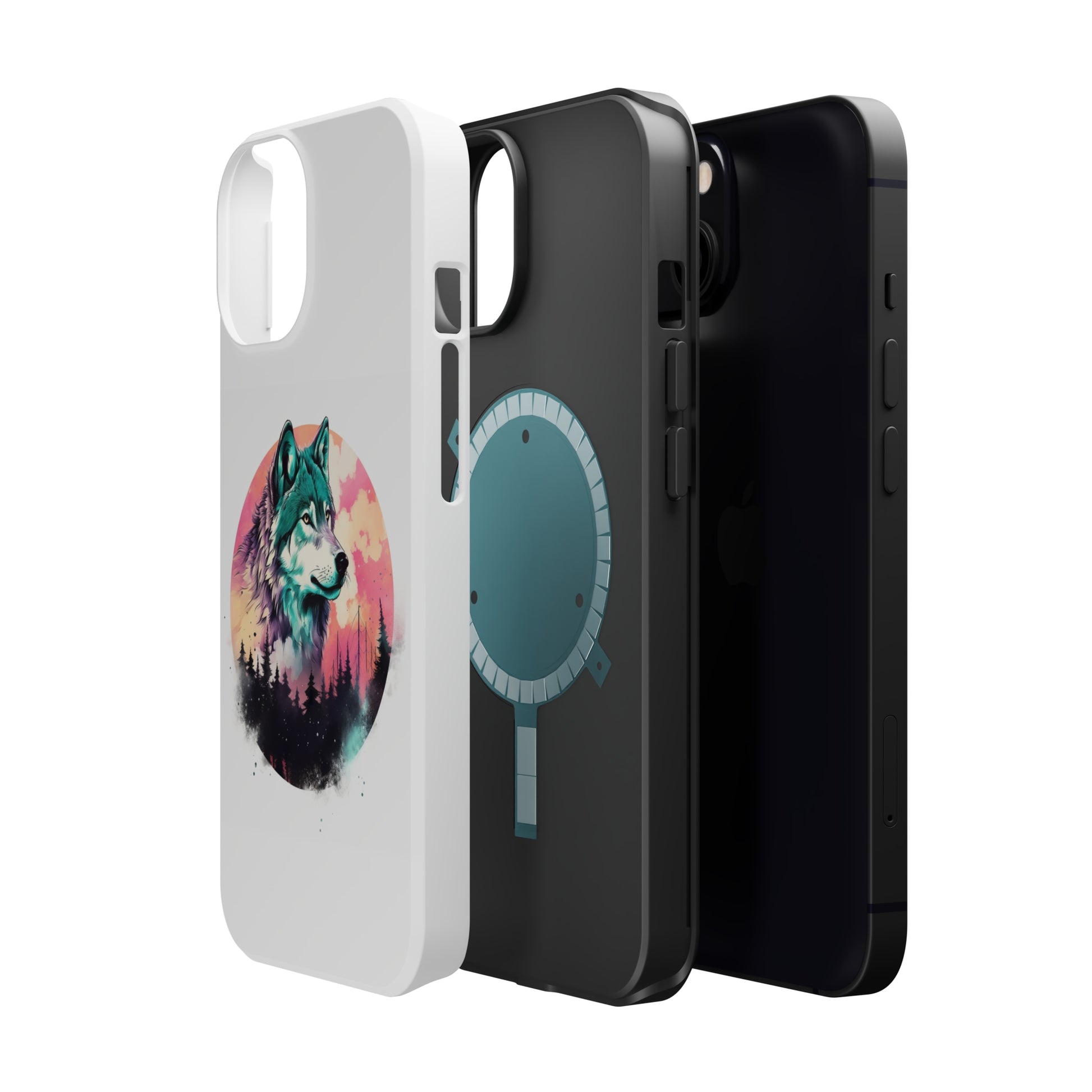 MagSafe Tough Wolf Cases-AI phone case-AI By AJ