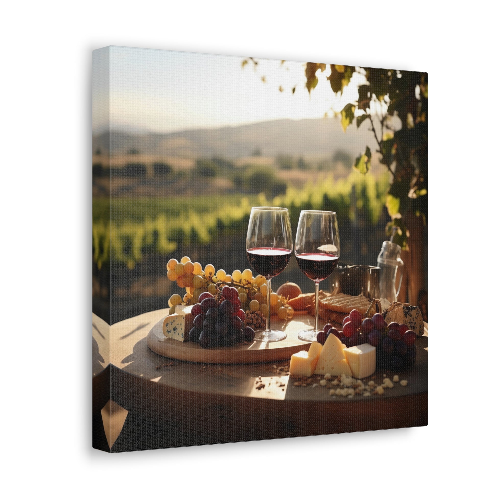 Wine Lover Canvas Gallery Wrap Series 1 b | Wine Cellar Art | Kitchen Decor