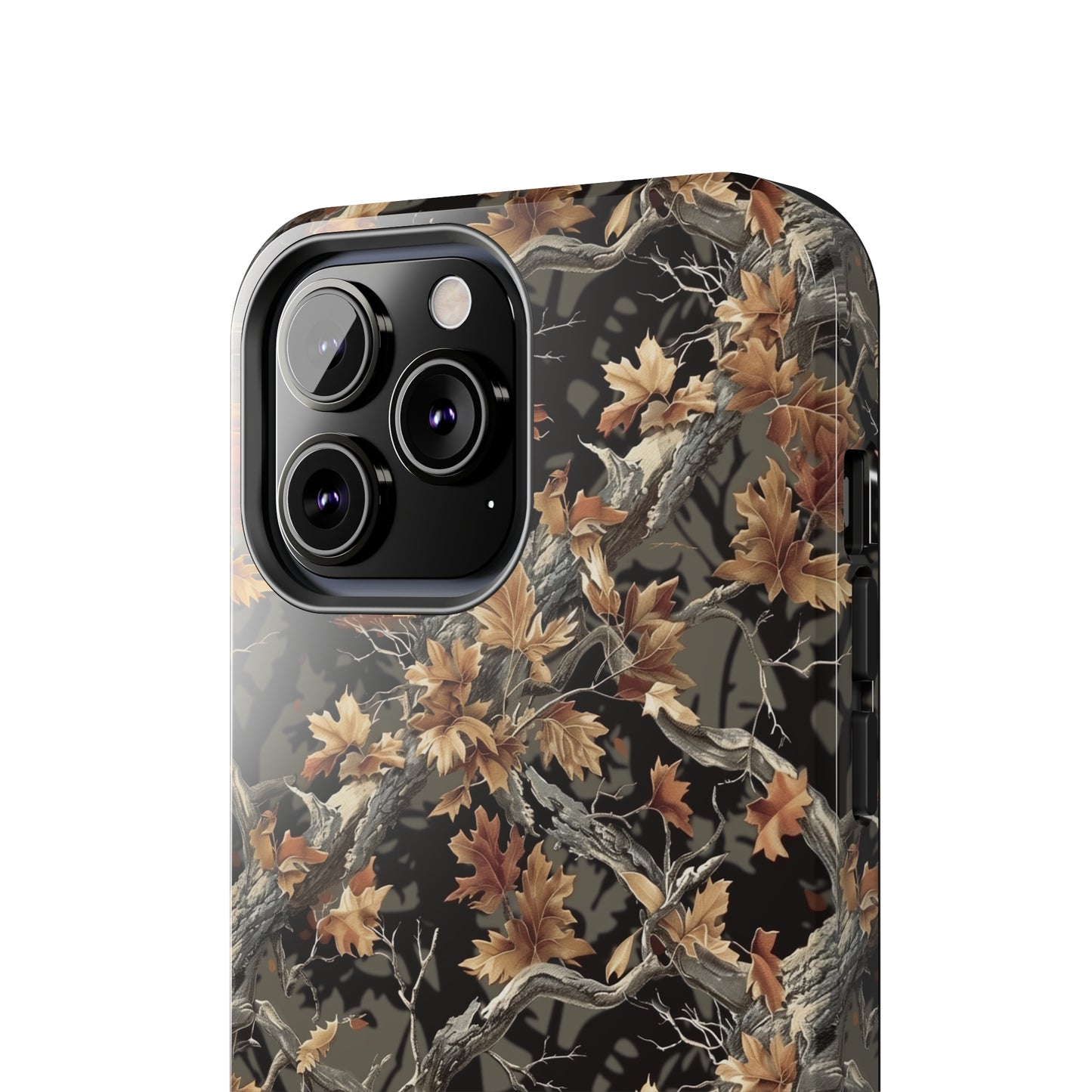 Camo Phone Case for iPhone - Lightweight, Impact Resistant, Wireless Charging Compatible