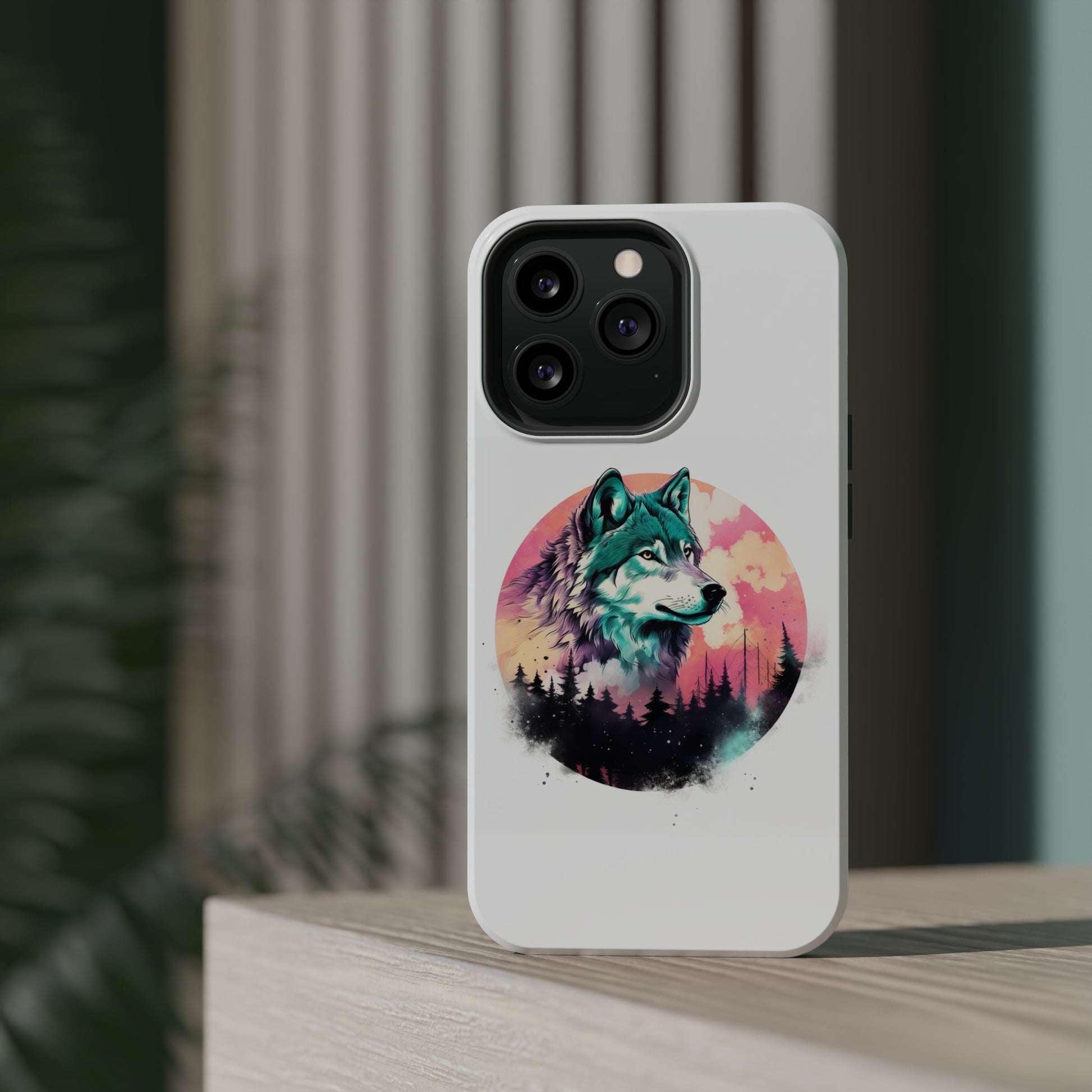 MagSafe Tough Wolf Cases-AI phone case-AI By AJ