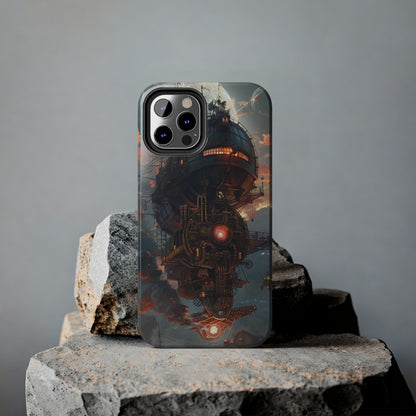 Steampunk Adventures 3 Phone Case for iPhone - Lightweight, Impact Resistant, Wireless Charging Compatible