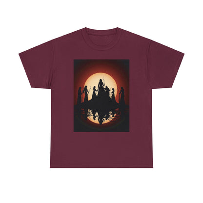 Unisex Mysterious and Powerful Witches Coven Shadow Ritual Tee