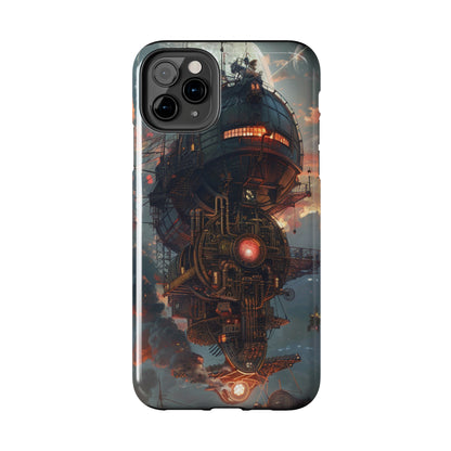 Steampunk Adventures 3 Phone Case for iPhone - Lightweight, Impact Resistant, Wireless Charging Compatible