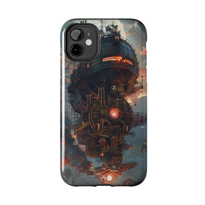 Steampunk Adventures 3 Phone Case for iPhone - Lightweight, Impact Resistant, Wireless Charging Compatible