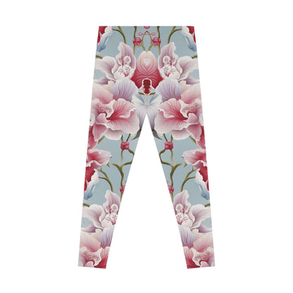 Orchid Flower Leggings - Elegant & Comfortable for All-Day Wear