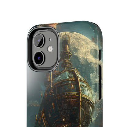 Steampunk Adventures 5 Phone Case for iPhone - Lightweight, Impact Resistant, Wireless Charging Compatible