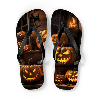 Halloween Flip Flops: The Perfect Shoes for Your Spooky Season Outfit, Great Halloween Gift, Halloween Accessory, Halloween Shoes