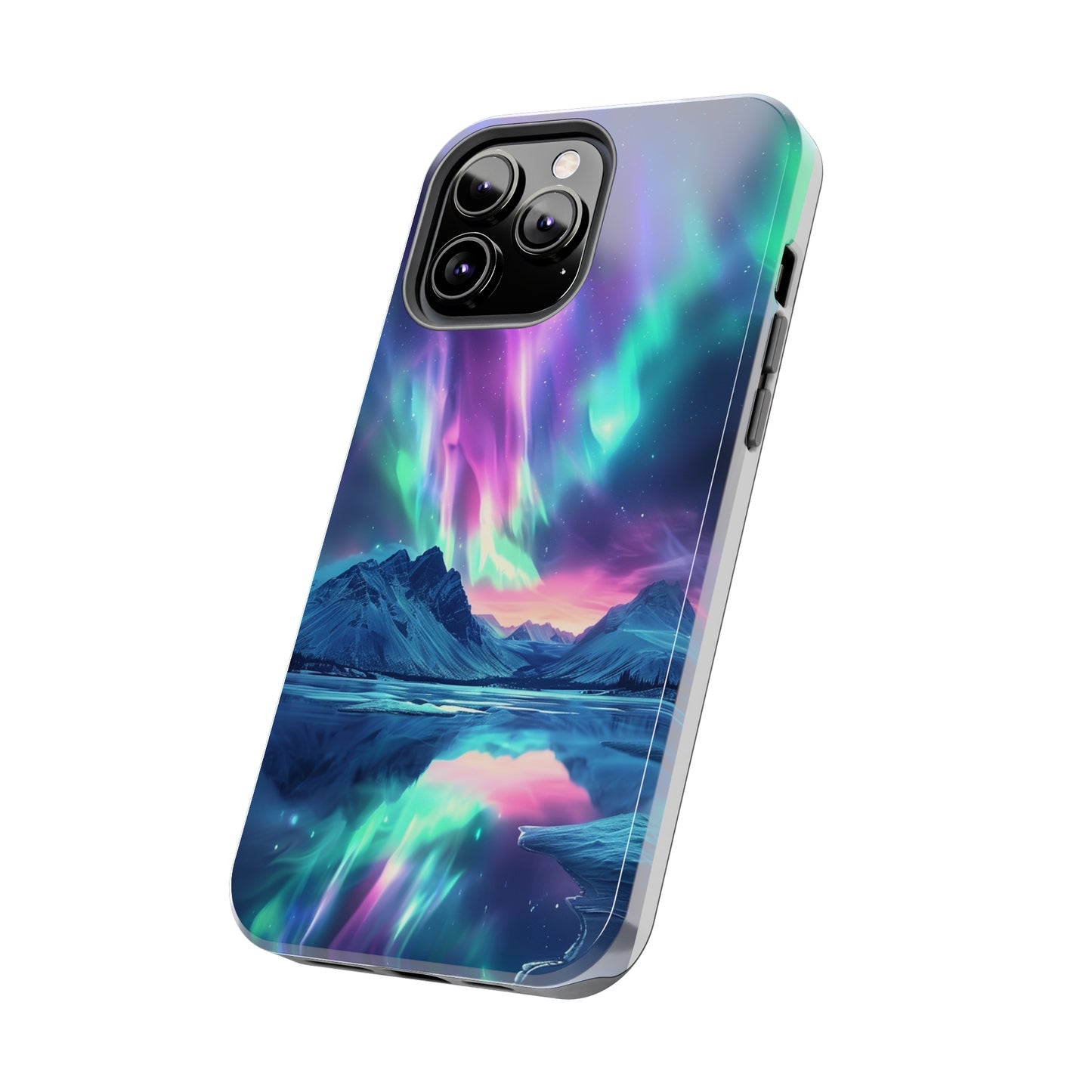 Aurora Dreams 2 Phone Case for iPhone - Lightweight, Impact Resistant, Wireless Charging Compatible