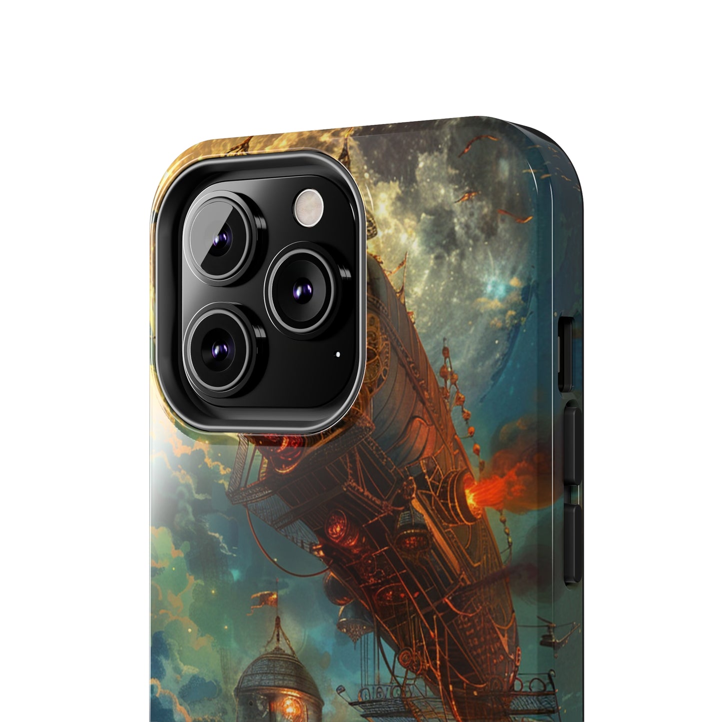 Steampunk Adventures 2 Phone Case for iPhone - Lightweight, Impact Resistant, Wireless Charging Compatible