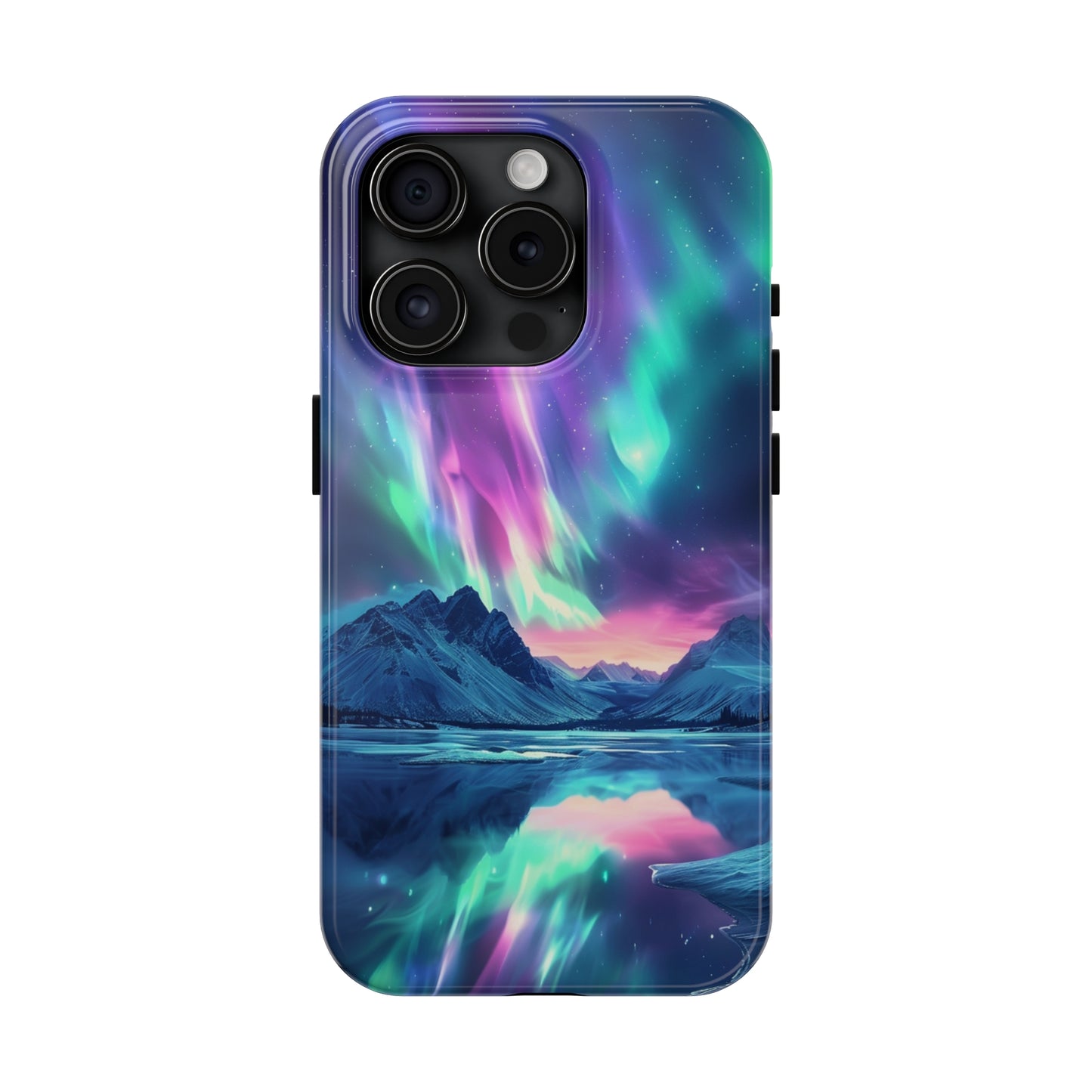 Aurora Dreams 2 Phone Case for iPhone - Lightweight, Impact Resistant, Wireless Charging Compatible