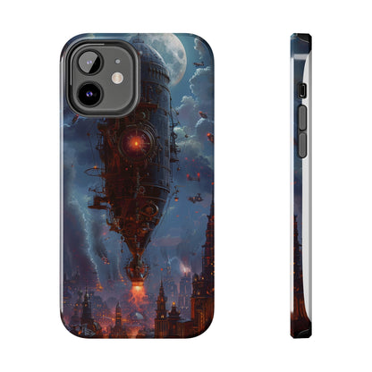 Steampunk Adventures 4 Phone Case for iPhone - Lightweight, Impact Resistant, Wireless Charging Compatible