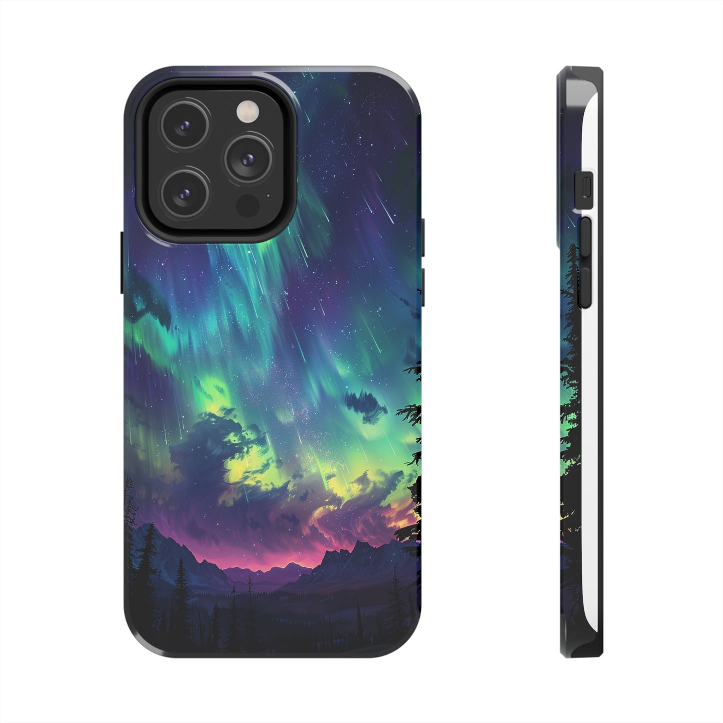 Aurora Dreams Phone Case for iPhone - Lightweight, Impact Resistant, Wireless Charging Compatible