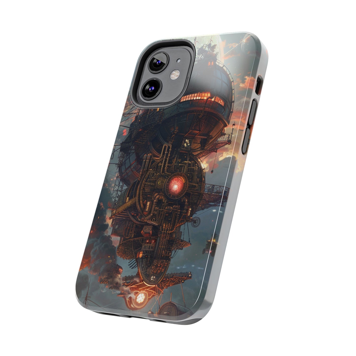 Steampunk Adventures 3 Phone Case for iPhone - Lightweight, Impact Resistant, Wireless Charging Compatible