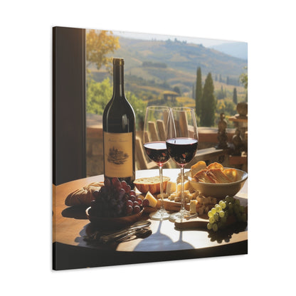 Wine Lover Canvas Gallery Wrap Series 1 | Perfect Wine Cellar Art & Kitchen Decor