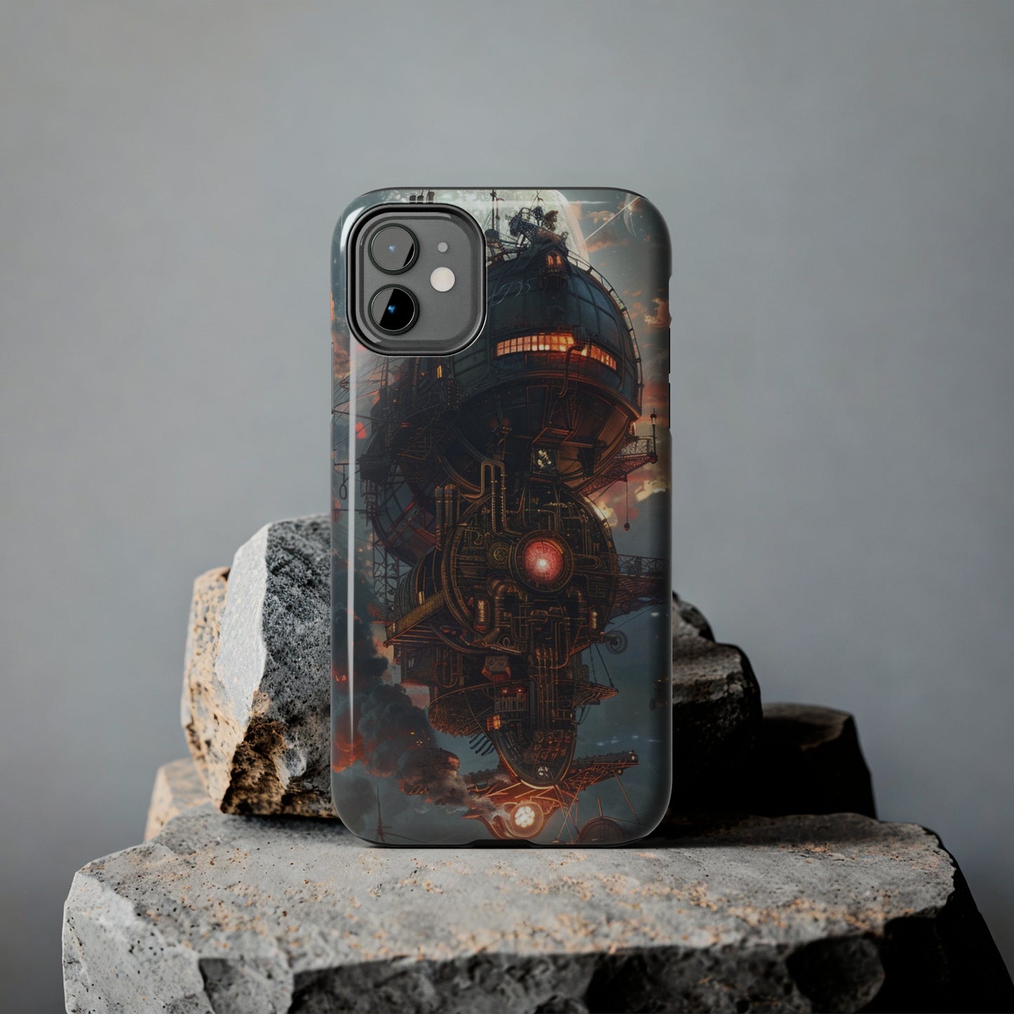 Steampunk Adventures 3 Phone Case for iPhone - Lightweight, Impact Resistant, Wireless Charging Compatible