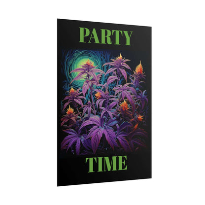 Party Time Weed Poster 2