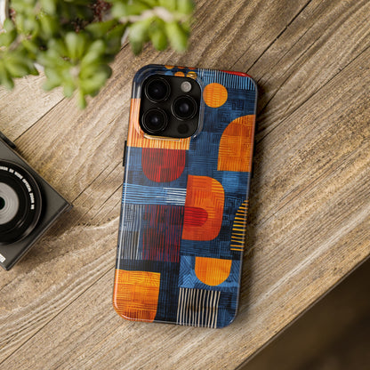 Cultural Tapestry Phone Case 3 for iPhone - Lightweight, Impact Resistant, Wireless Charging Compatible