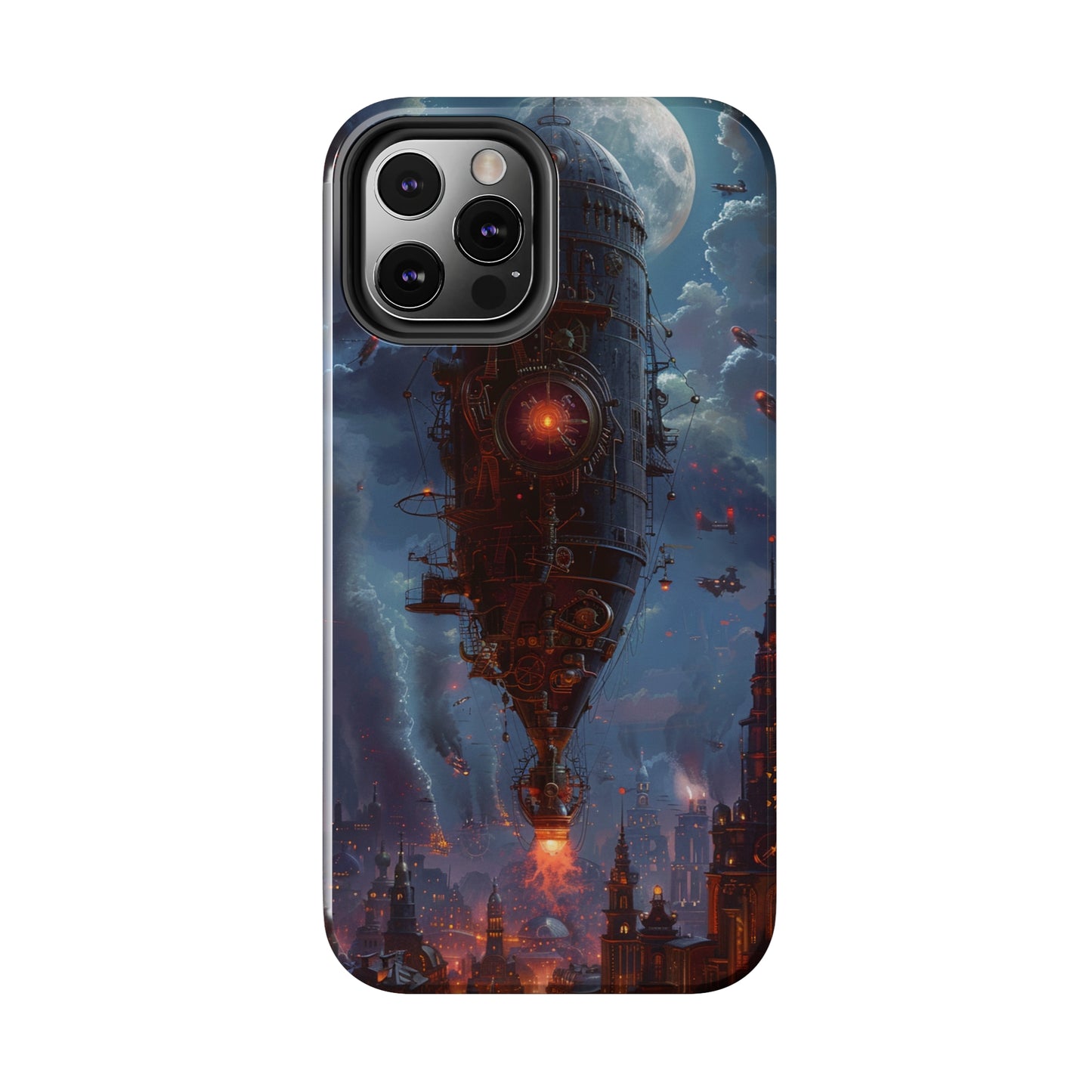 Steampunk Adventures 4 Phone Case for iPhone - Lightweight, Impact Resistant, Wireless Charging Compatible