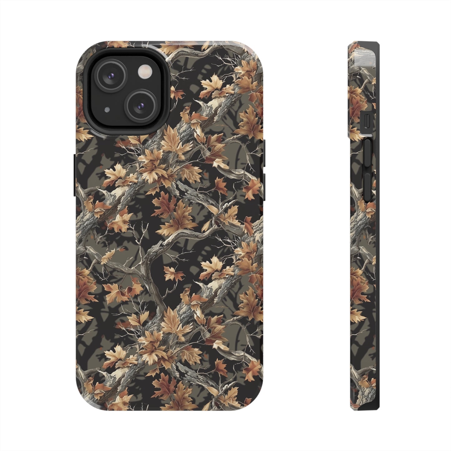 Camo Phone Case for iPhone - Lightweight, Impact Resistant, Wireless Charging Compatible