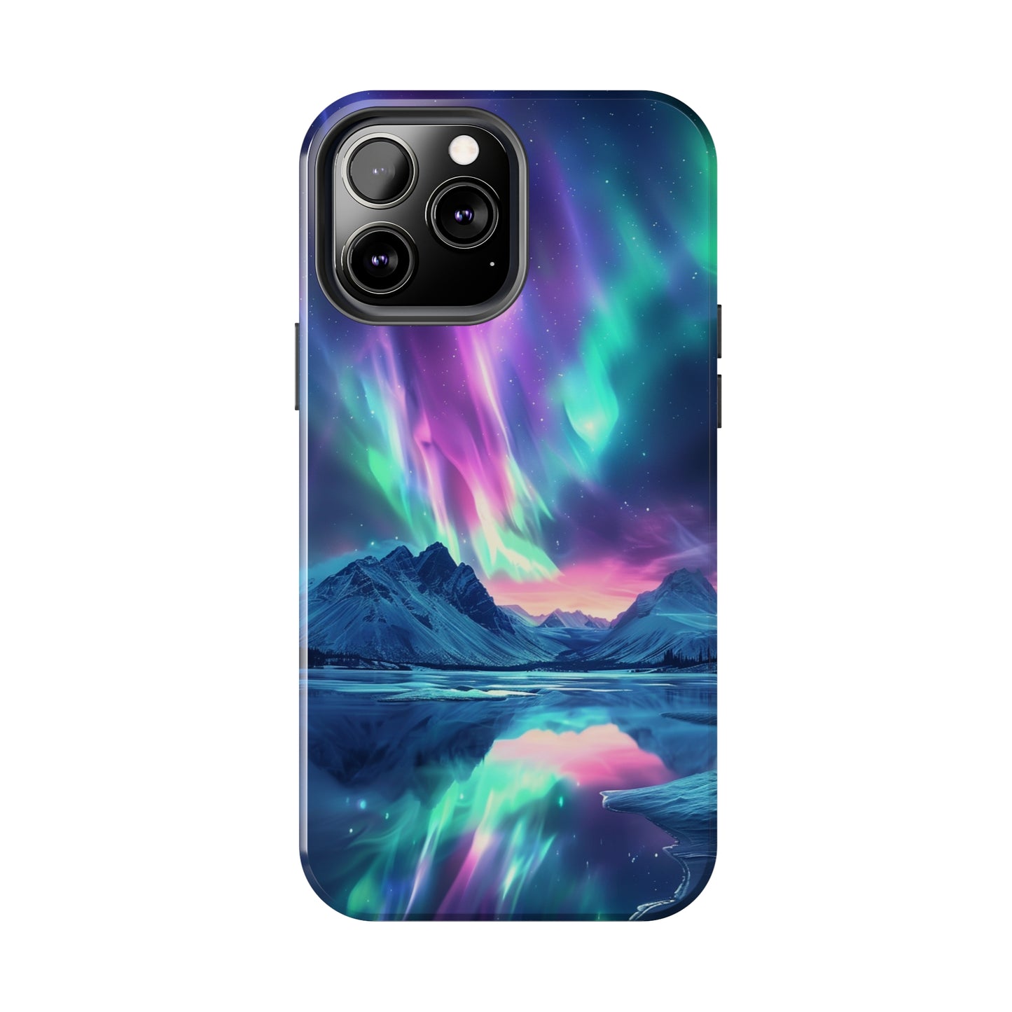 Aurora Dreams 2 Phone Case for iPhone - Lightweight, Impact Resistant, Wireless Charging Compatible