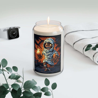 Mummy's escape Scented Halloween Mummy Candle, 13.75oz, | Home Decor | Halloween Decor