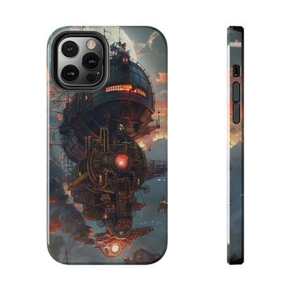 Steampunk Adventures 3 Phone Case for iPhone - Lightweight, Impact Resistant, Wireless Charging Compatible