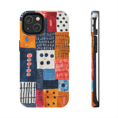 Cultural Tapestry Phone Case 2 for iPhone - Lightweight, Impact Resistant, Wireless Charging Compatible