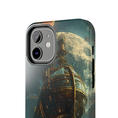 Steampunk Adventures 5 Phone Case for iPhone - Lightweight, Impact Resistant, Wireless Charging Compatible