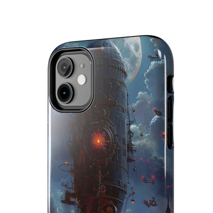 Steampunk Adventures 4 Phone Case for iPhone - Lightweight, Impact Resistant, Wireless Charging Compatible