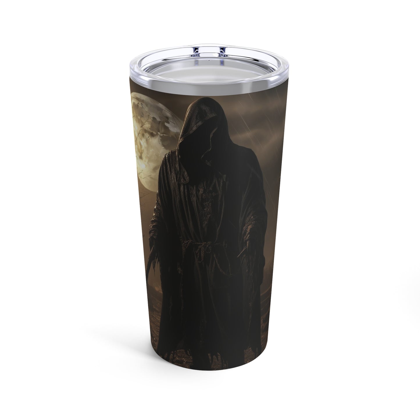 Grim Reaper's Night Out 20oz Halloween Tumbler, Halloween Tumbler, Halloween Gift, Grim Reaper Tumbler