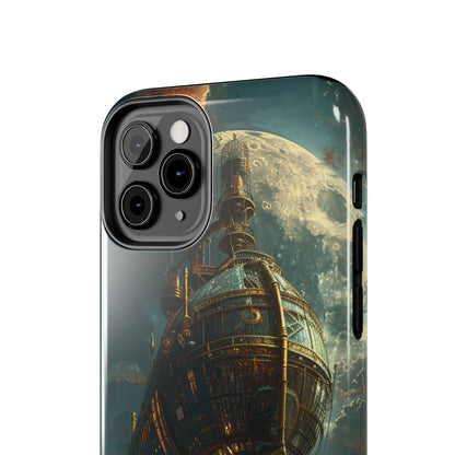 Steampunk Adventures 5 Phone Case for iPhone - Lightweight, Impact Resistant, Wireless Charging Compatible