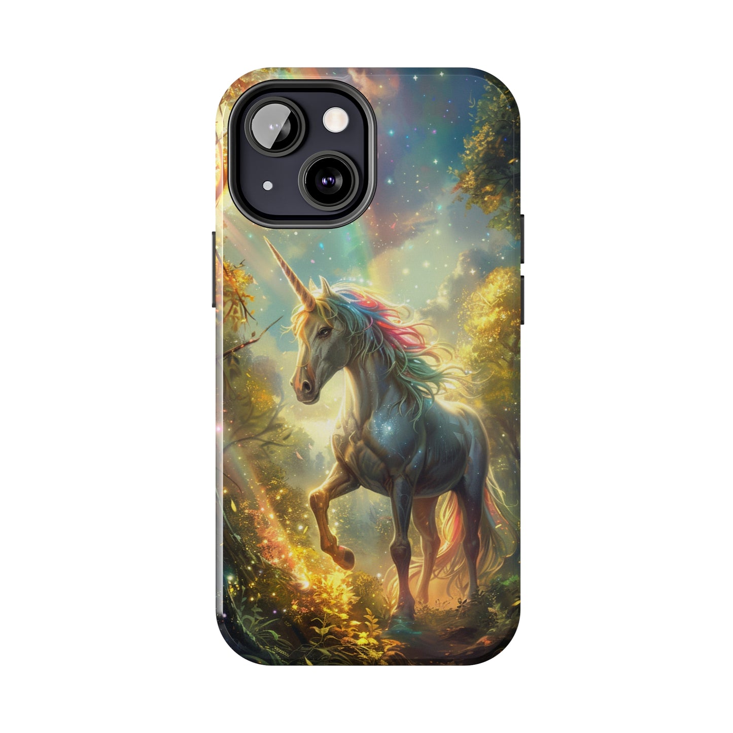 Magnificent Unicorn Phone Case for iPhone - Lightweight, Impact Resistant, Wireless Charging Compatible