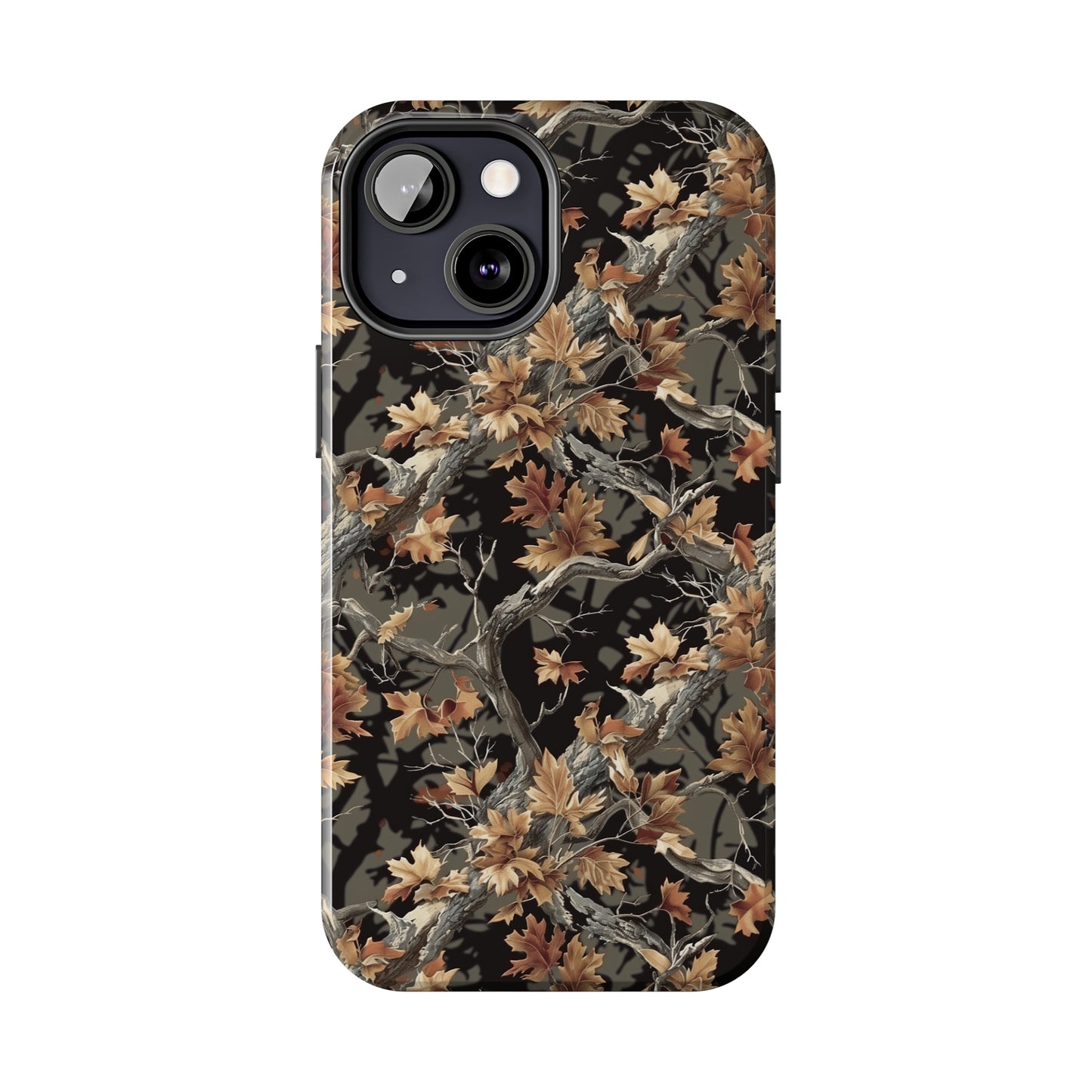 Camo Phone Case for iPhone - Lightweight, Impact Resistant, Wireless Charging Compatible