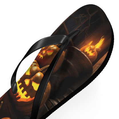 Halloween Flip Flops: The Perfect Shoes for Your Spooky Season Outfit, Great Halloween Gift, Halloween Accessory, Halloween Shoes