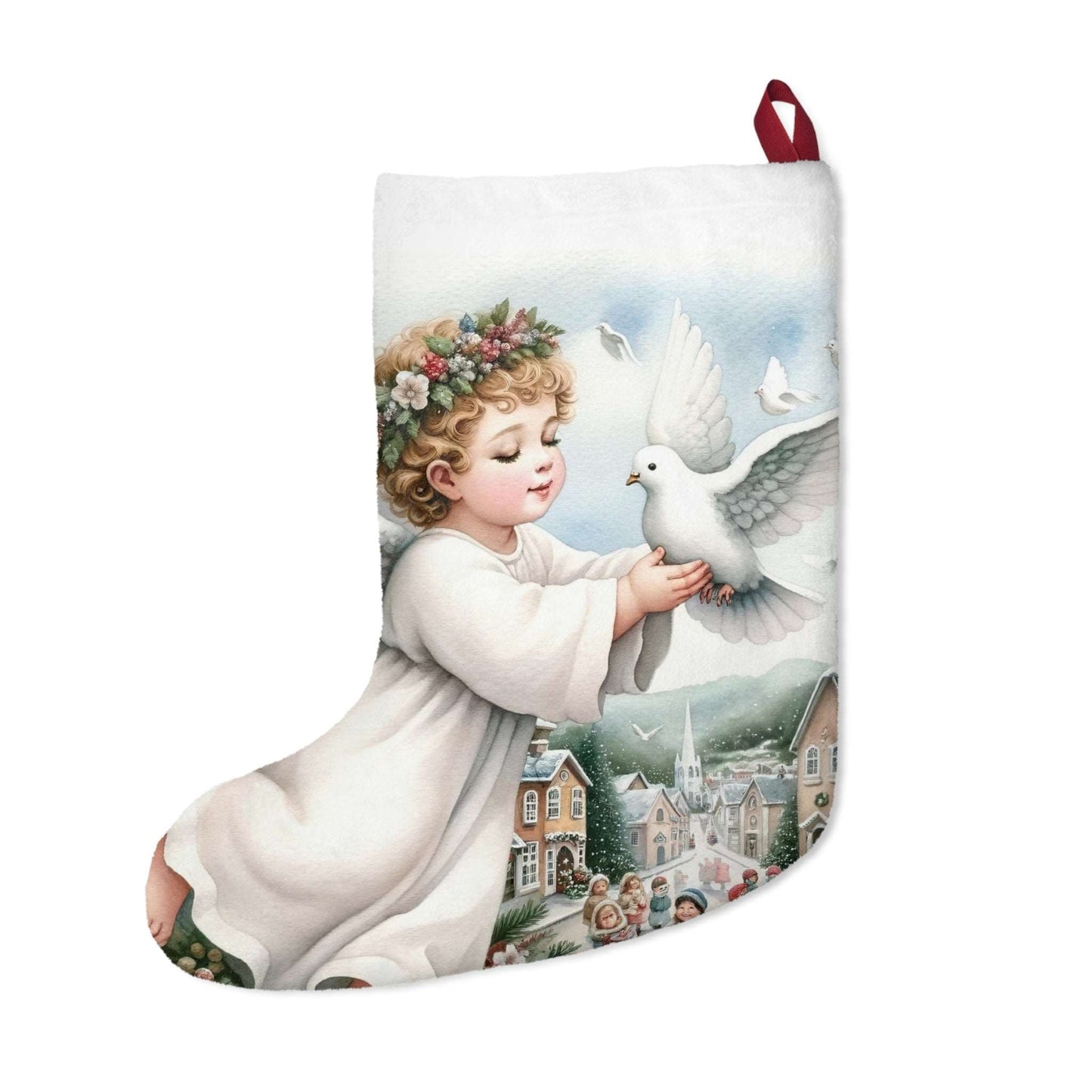 Angel Christmas Stocking | Baby Angel Stocking