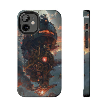 Steampunk Adventures 3 Phone Case for iPhone - Lightweight, Impact Resistant, Wireless Charging Compatible