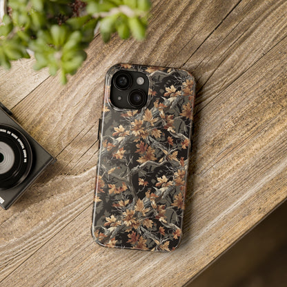 Camo Phone Case for iPhone - Lightweight, Impact Resistant, Wireless Charging Compatible