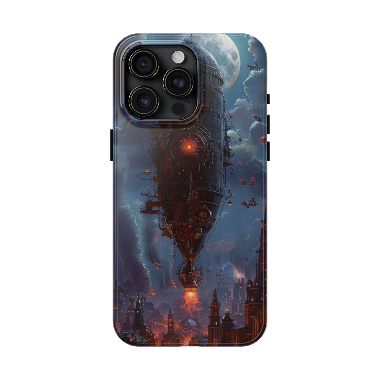 Steampunk Adventures 4 Phone Case for iPhone - Lightweight, Impact Resistant, Wireless Charging Compatible