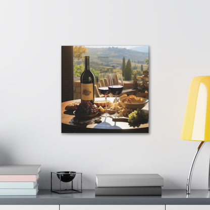 Wine Lover Canvas Gallery Wrap Series 1 | Perfect Wine Cellar Art & Kitchen Decor