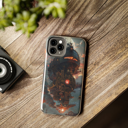 Steampunk Adventures 3 Phone Case for iPhone - Lightweight, Impact Resistant, Wireless Charging Compatible