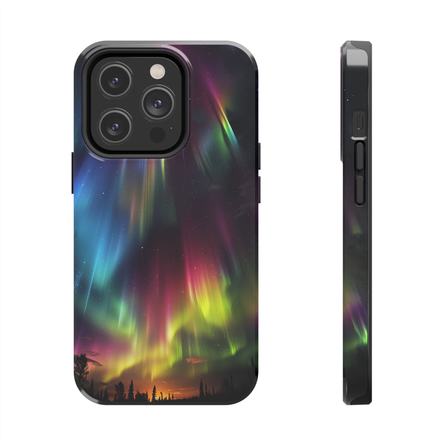 Aurora Dreams 1 Phone Case for iPhone - Lightweight, Impact Resistant, Wireless Charging Compatible