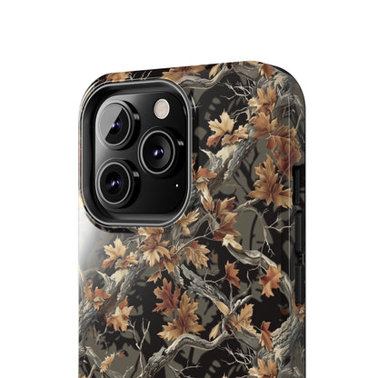 Camo Phone Case for iPhone - Lightweight, Impact Resistant, Wireless Charging Compatible