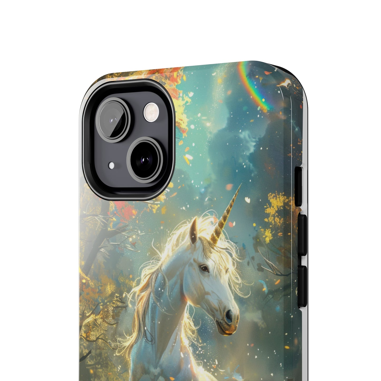 Fantasy Unicorn Phone Case for iPhone - Lightweight, Impact Resistant, Wireless Charging Compatible