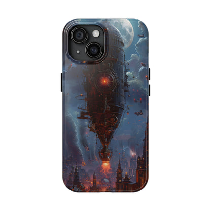 Steampunk Adventures 4 Phone Case for iPhone - Lightweight, Impact Resistant, Wireless Charging Compatible