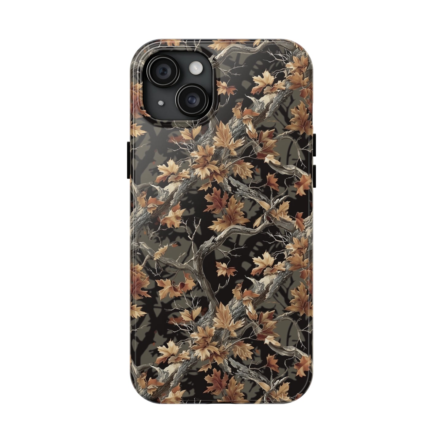 Camo Phone Case for iPhone - Lightweight, Impact Resistant, Wireless Charging Compatible