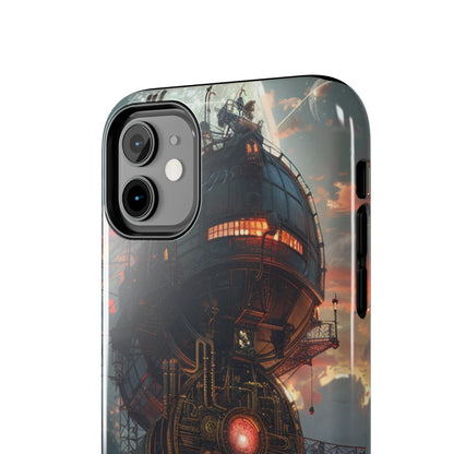 Steampunk Adventures 3 Phone Case for iPhone - Lightweight, Impact Resistant, Wireless Charging Compatible