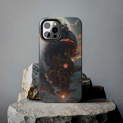 Steampunk Adventures 3 Phone Case for iPhone - Lightweight, Impact Resistant, Wireless Charging Compatible